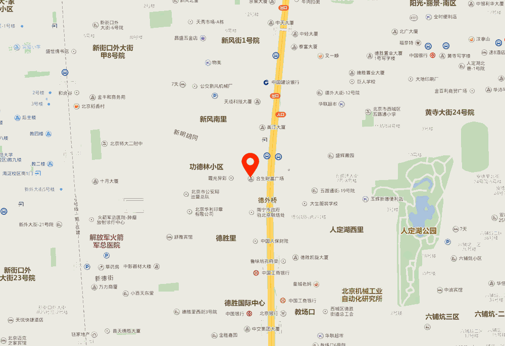 合生财富广场位置地图